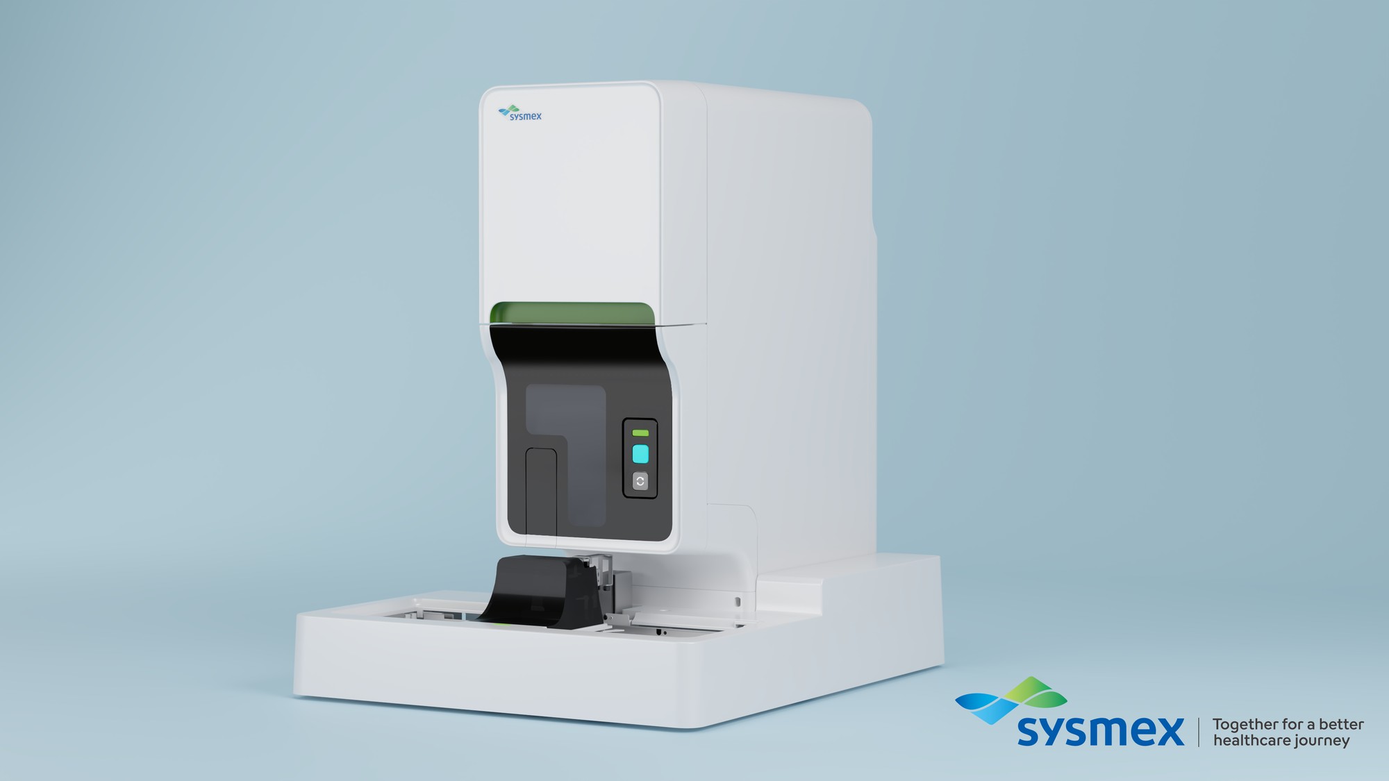 Sysmex diagnostic device studio render