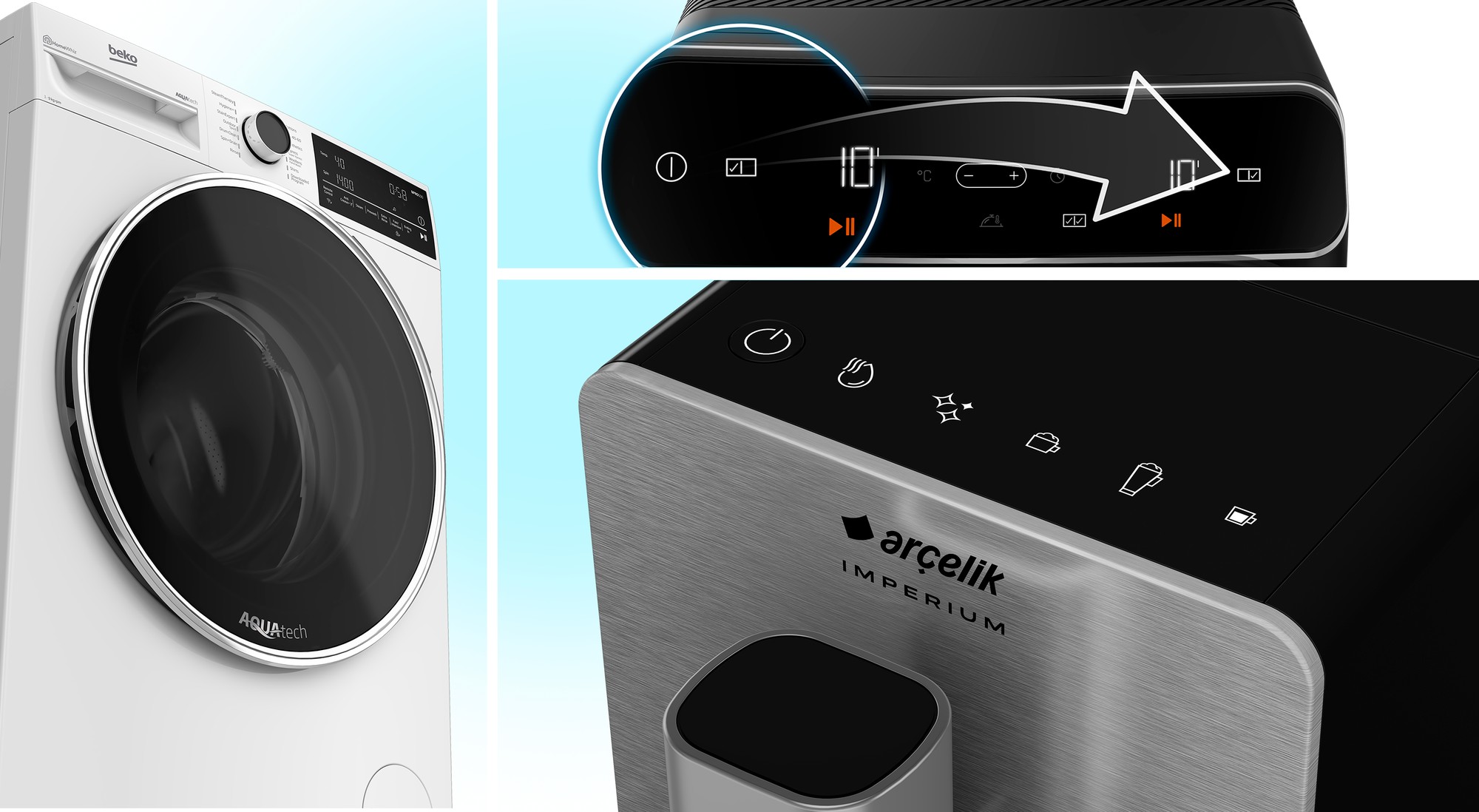 Beko yogurt maker renders